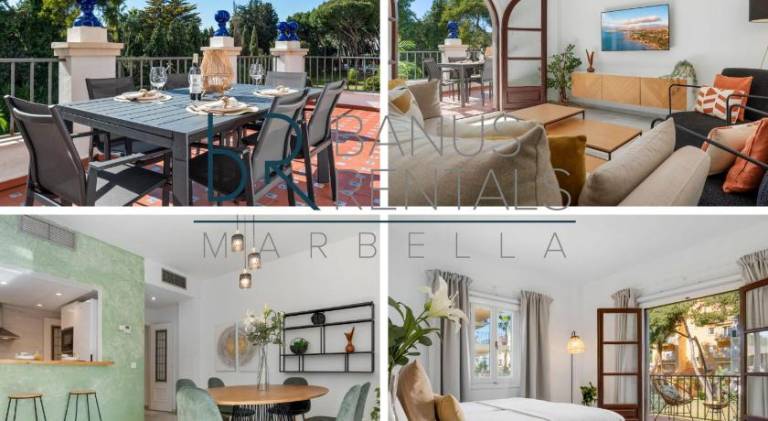 2 bdr apartment next to the beach in Puerto Banus in Marbella