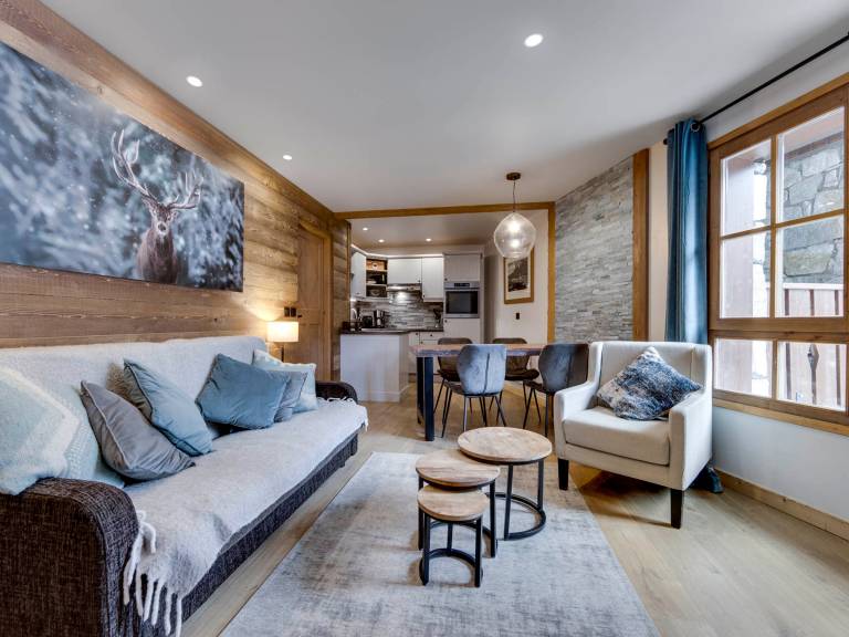 Ferienwohnung in Arc 1950, Les Arcs f&uuml;r max. 4 Personen