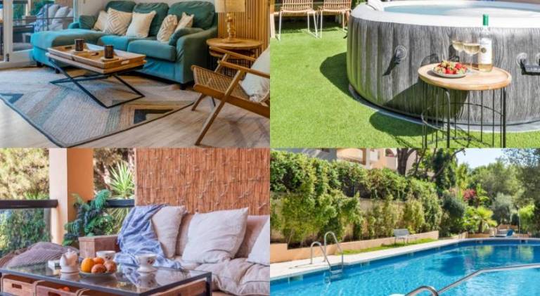 Beautiful Apt, 7pax, Jacuzzi, PingPong, 3min beach in Marbella