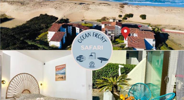 Safari Private Beach, Terrace, Parking & Wifi 50m Ocean Surf in Soorts-Hossegor