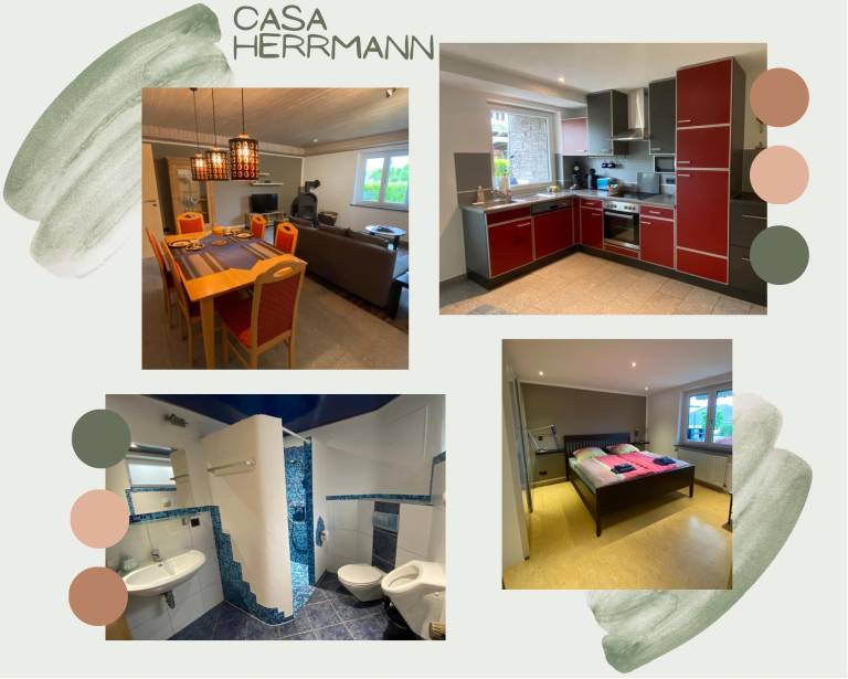 Appartement Fewo Dusche WC 1 Schlafraum