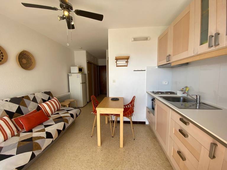 Cozy apartment near Thermes with balcony, pets allowed in Balaruc-les-Bains