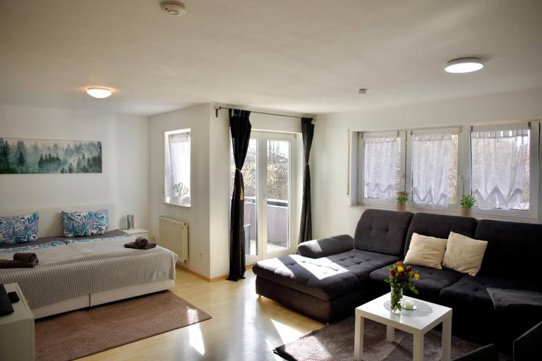 Modern Accommodation in Leutkirch with Mountain View, Wi-Fi & Balcony — photo 2