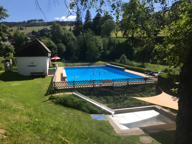 Apartment with fast internet & yard | Garden view in Todtnau