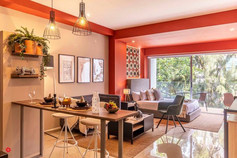 Family-friendly studio with fast internet, private pool & sauna | Pets are welcome — photo 4