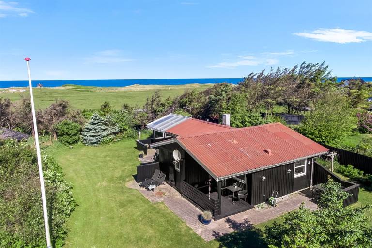 Ferienhaus mit Hund inNr. Lyngby Strand, Nørre Lyngby  f&uuml;r max. 6 Personen