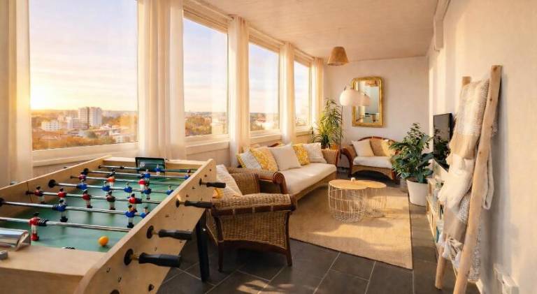 Le Dixieme Ciel - Grand T4 climatise - 3 chambres - ideal familles & equipes - Balneo - Saint-Cyprie in Toulouse