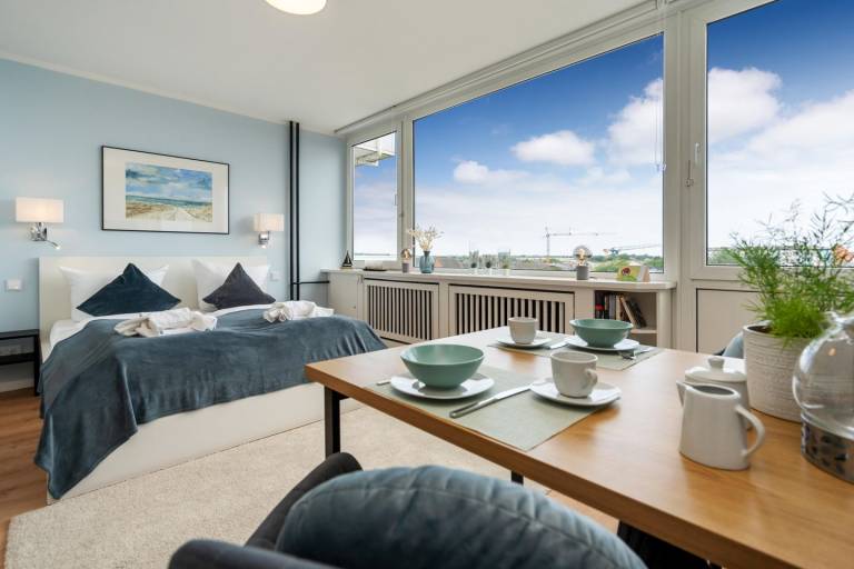 Modern renovierte, zentrale Whg. inkl. PKW-Stellplatz, WLAN. Haustiere erlaubt. in Sylt