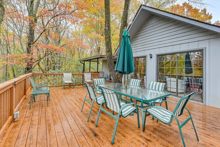 Deck & Community Perks: Sky Valley Home! — photo 3