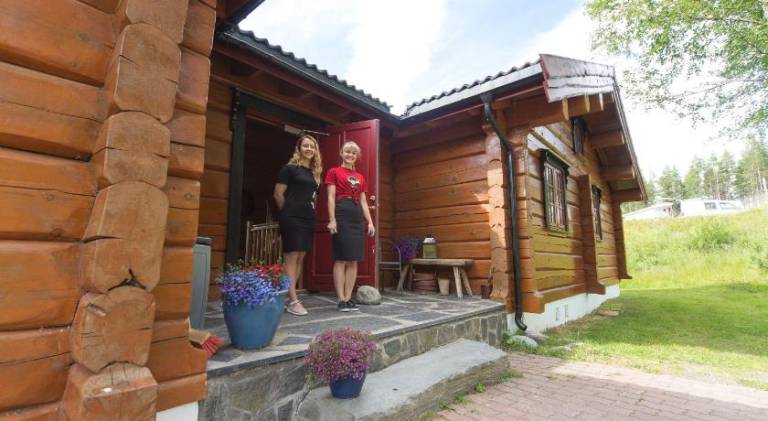 Lodge with yard, sauna & terrace | Pets are welcome in Dovre