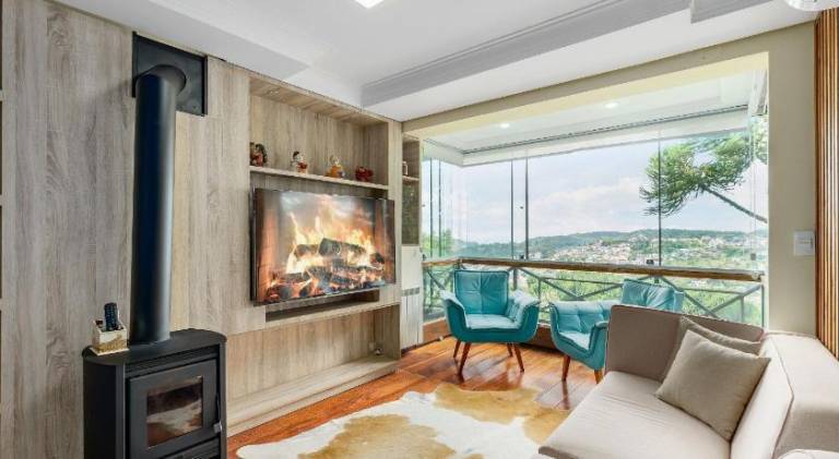 Rental apartment with 3 rooms for 6 persons in Gramado
