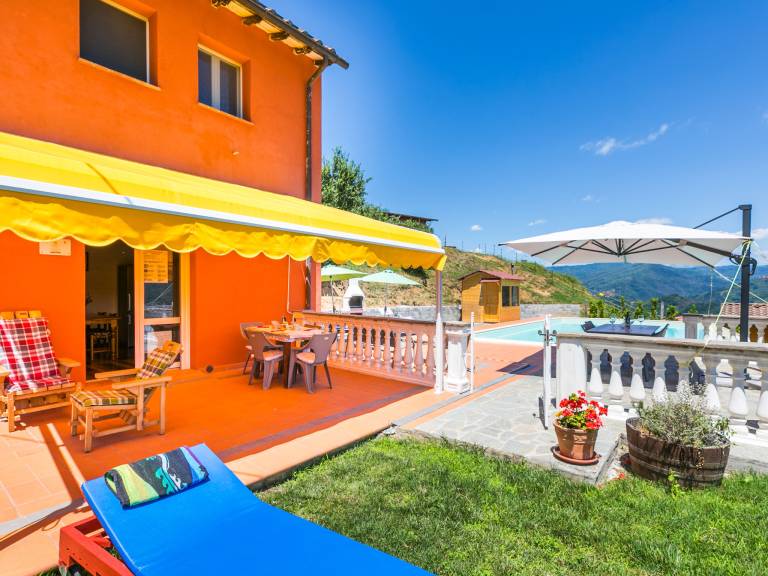 Ferienhaus in Pescia, Malocchio für max. 4 Personen