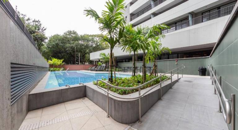 Rental apartment with pool in Paulista