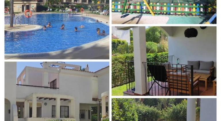Costa Ballena! House on Mediterranean Coast with pool and golf! Duplex! in Rota