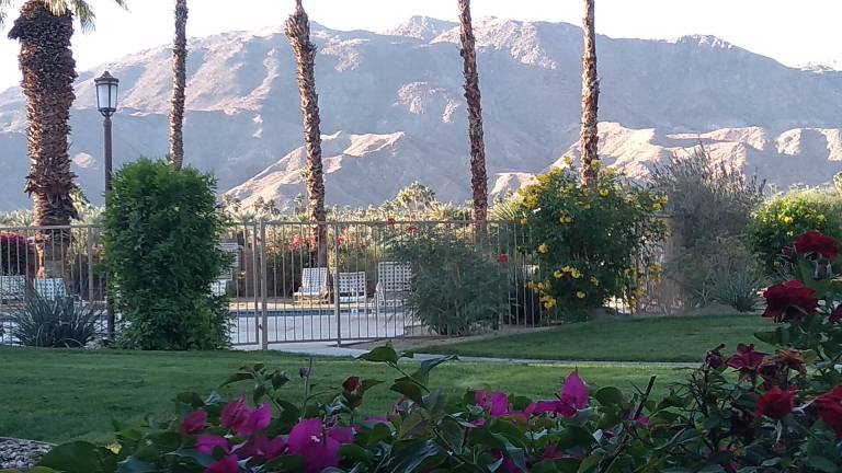 SPECTACULAR VIEW JUST STEPS TO POOL/JACUZZI AT SUNRISE COUNTRY CLUB in Riverside, CA