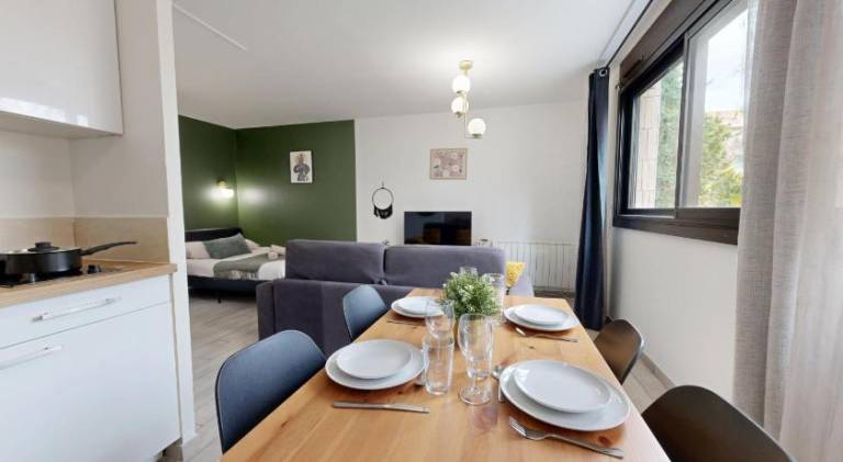 Expat renting - Le Cocon Vert - Wifi - Near station — photo 4
