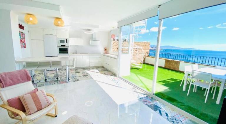 Atico -Penthouse Jardines de Adnania en Marina del Este con vistas al mar in Almunecar
