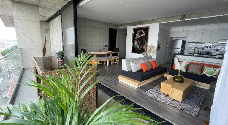 Espectacular diseno, terraza con Hamaca y Jacuzzi — photo 5