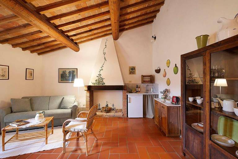 Ferienwohnung in San Casciano in Val di Pesa, San Colombano a Bibbione für max. 2 Personen