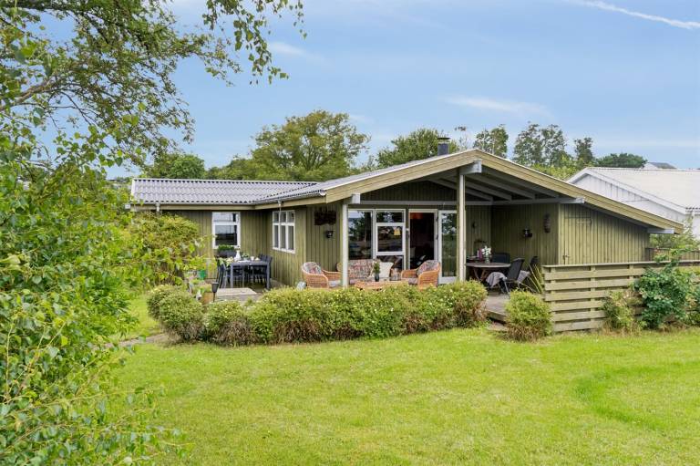 Ferienhaus in Egsmark Strand, Lyngsbæk Strand f&uuml;r max. 8 Personen