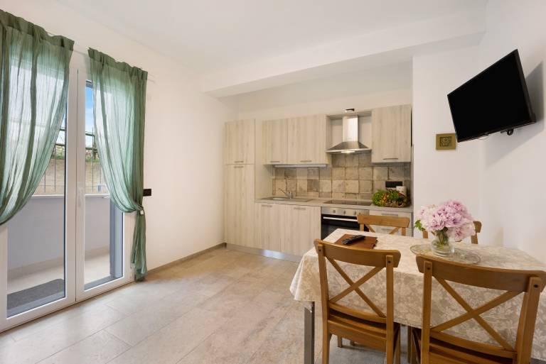 Holiday Apartment "Antichi Ricordi - La Stalla" with Terrace, Shared Pool & Wi-Fi in Alassio