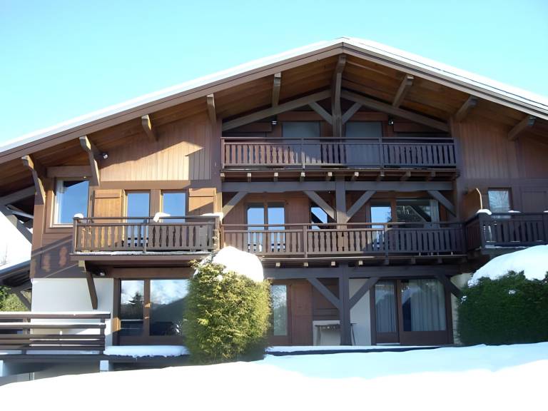 Lovely serviced apartment with yard & patio | Pets allowed in Combloux