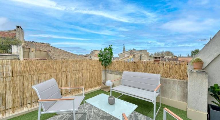 Mamma Mia! Terrasse vue Palais des Papes - WIFI - CLIM - Parking des Halles a 5 minutes in Avignon