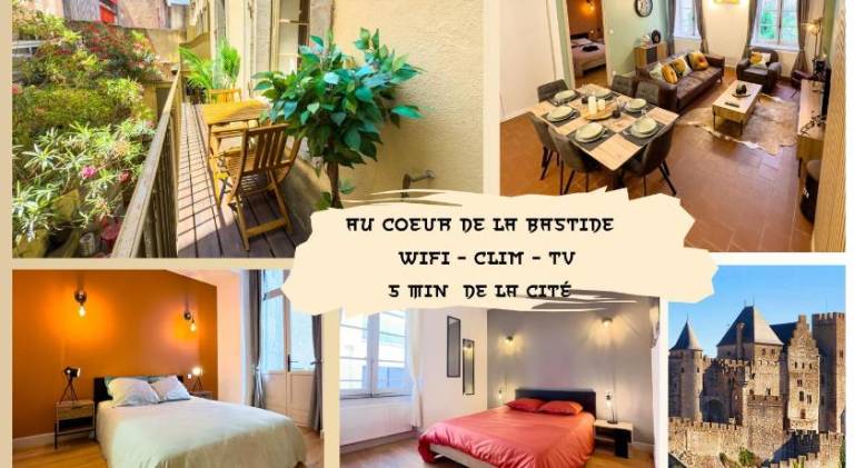 Apartment with 3 rooms for 6 persons in Carcassonne