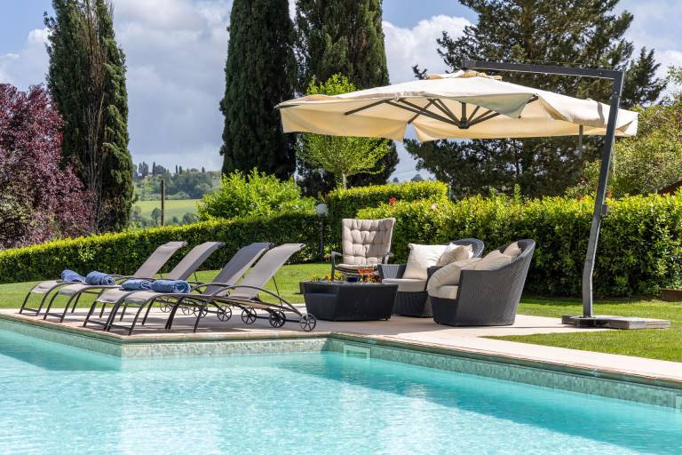 Ferienhaus in San Gimignano, Monteoliveto f&uuml;r max. 7 Personen, 