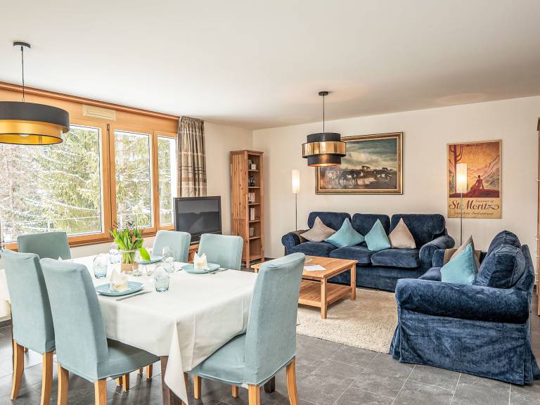 Ferienwohnung in Celerina/Schlarigna, Graubünden, Schweiz