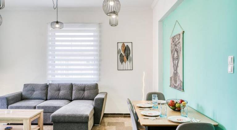 Holiday apartment with terrace | Suitable for remote work in Chios