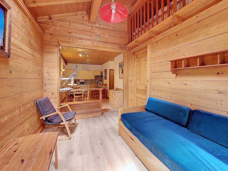 APPARTEMENT A 600 M DES REMONTEES MECANIQUES - MORZINE CENTRE- 6/7 PERS - JOUX 1 — photo 5
