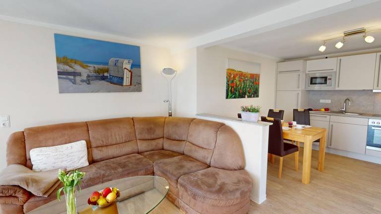 Strandnahe 5-Sterne Doppelhaushälfte mit Strandkorb & Terrasse für 4 Gäste — photo 2