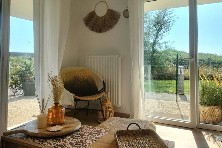 Beautiful apartment overlooking the Canche