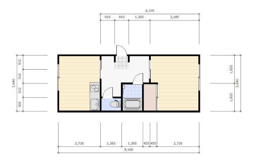 25 m² Ferienwohnung