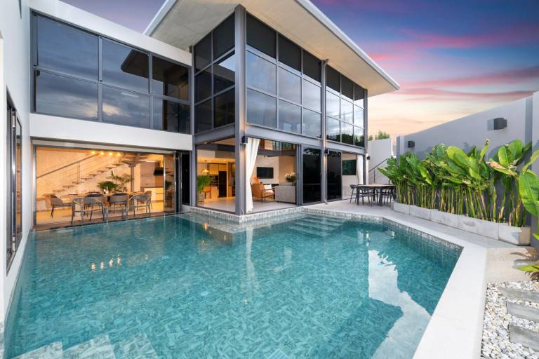 Luxury eco friendly villa with maid in Bang Tao