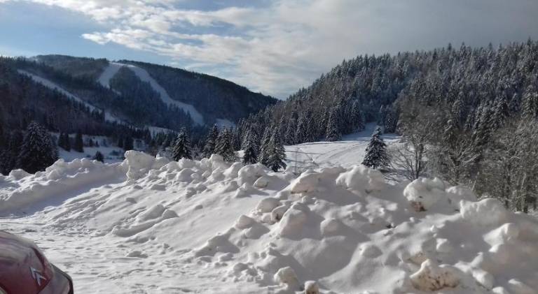 Holiday apartment with patio in La Bresse