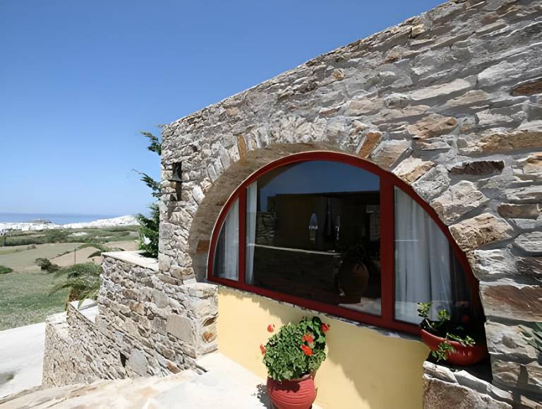 Serviced apartment with pool, yard & terrace | Pet-friendly in Naxos