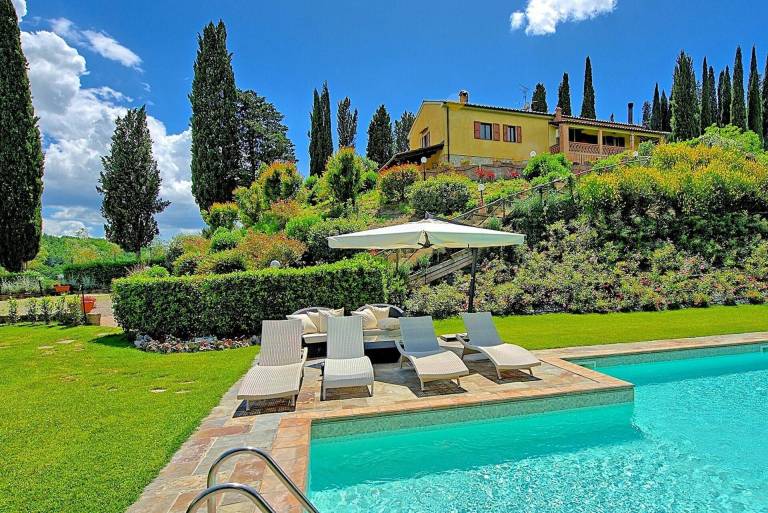 Family-oriented villa with patio, private pool & barbeque | Perfect for remote work | Pets are welcome in San Gimignano