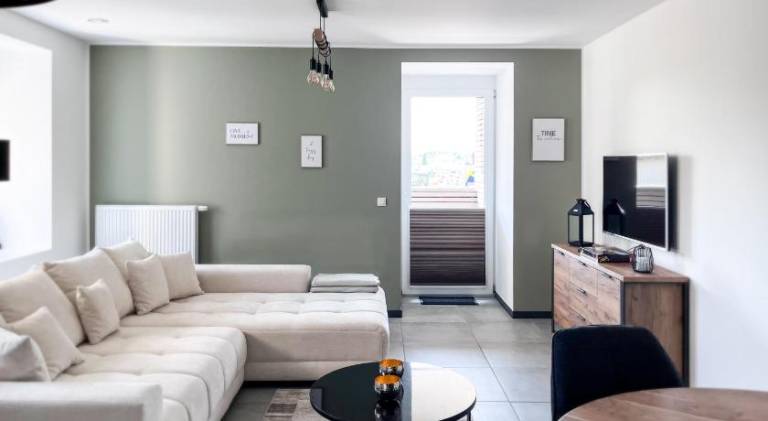 Family-oriented charming rental apartment with jacuzzi, patio & barbeque | Suitable for remote work | Pet-friendly in Liege