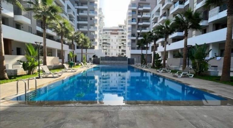 Rental apartment with pool in Casablanca