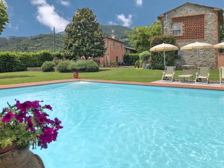 Ferienhaus mit Pool in Capannori, Toskana für max. 6 Personen
