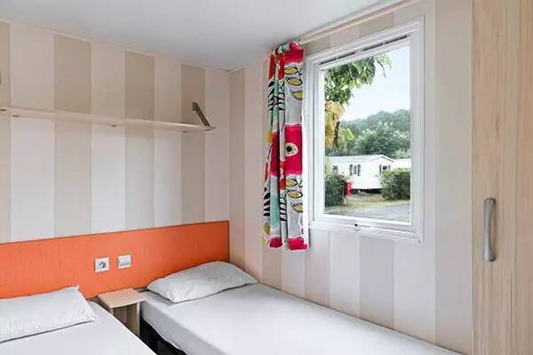 Campsite Les Jardins du Morbihan - Mobile home Comfort 3 bdr. 6 pers. Covered Decking — photo 2