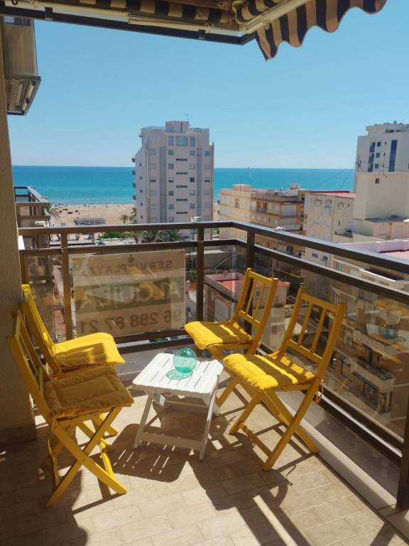 Holiday apartment with pool, terrace & yard | Beach view — photo 2