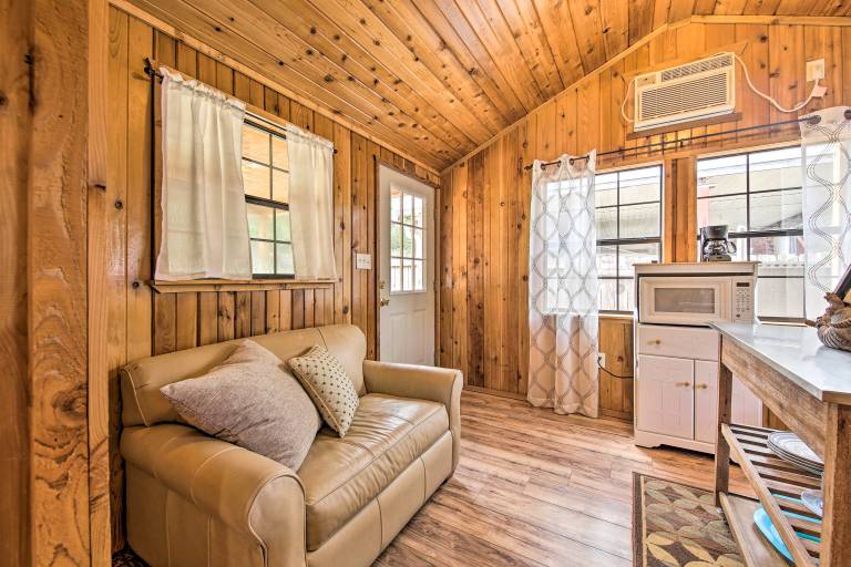 Couples Cabin w/ Luxury Deck, 1 Mi to Canyon Lake! — photo 4