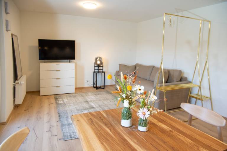 Stilvolles Studio mit Bergblick — photo 2