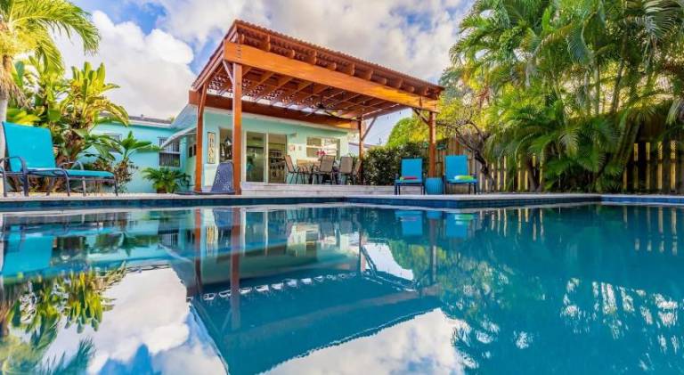 Fun Family-Friendly Poolside Escape Near Beach in Dania Beach, FL