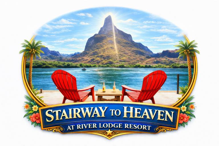 A Stairway to Heaven! Right on the River! in San Bernardino, CA