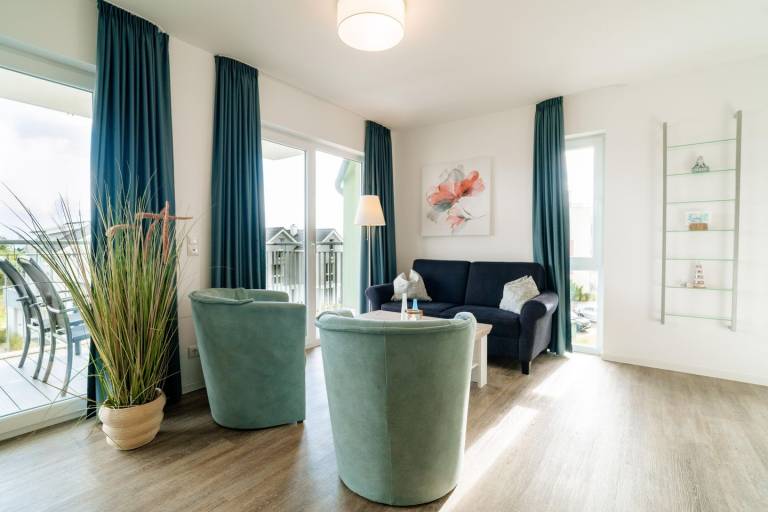 "Achtern Diek" – Ferienwohnung mit Meerblick und privater Sauna an der Nordsee in Wangerland