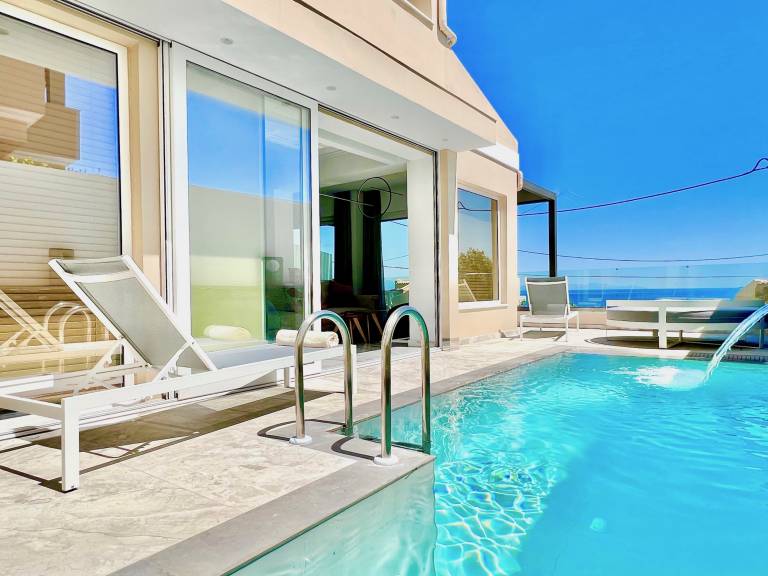 Luxury Villa Barbati Sun with private pool